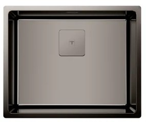 TEKA FLEXLINEA RS15 50.40 Ένθετος Ανοξείδωτος Νεροχύτης Titanium Grey Μ54xΠ44εκ