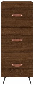 vidaXL Ντουλάπι Καφέ Δρυς 34,5 x 34 x 90 εκ. Επεξεργασμένο Ξύλο