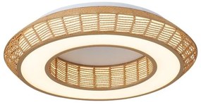 Πλαφονιέρα Φωτιστικό Οροφής LED 64W Φυσικό 3000Κ-6000Κ Dimmable Zeus-60-BK Sunlight ZEUS-60-Y Μπεζ