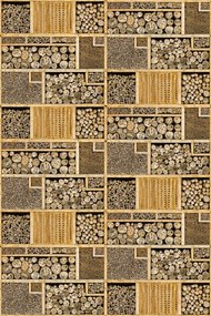 Ταπετσαρία BEHANG EXPRESSE WALLPAPER QUEEN MATERIALS ML272-BEH - 2,00x3,00μ.