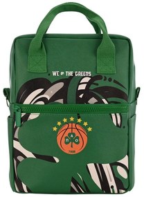 Τσάντα Φαγητού Ισοθερμική PANATHINAIKOS BC We The Greens 00-29920 7Lt 20x14x27cm Green-Multi Estia Τεχνόδερμα