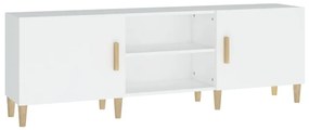 vidaXL Έπιπλο Τηλεόρασης Λευκό 150 x 30 x 50 εκ. Επεξεργασμένο Ξύλο