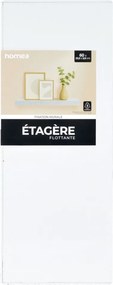 Ράφι Τοίχου (60x23.5x3.8) L-C White 6RAN895AC