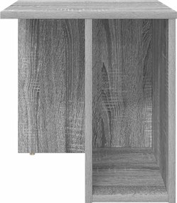 vidaXL End Table Γκρίζο Σονομα 37 x 32 x 40 εκ Επεξεργασμένο ξύλο
