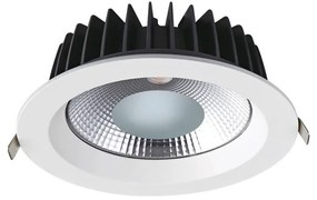 LED ΛΕΥΚΟ ΧΩΝΕΥΤΟ ΦΩΤΙΣΤΙΚΟ 20W 6500K 2600Lm 90° 230V AC Ra80 Φ140*63MM 5YRS ACA VIDO2065