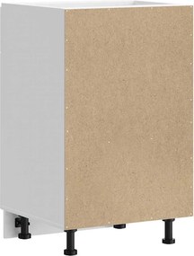 vidaXL ντουλάπι βάσης κουζίνας Lucca Λευκό Υψηλής στιλπνότητας