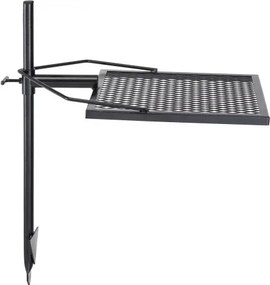 VEVOR Swivel Campfire Grill Heavy Duty Steel Open Fire Cooking Grate Adjustable