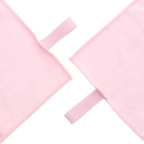 vidaXL Αθλητικές Πετσέτες 2 pcs Ροζ 50 x 30 cm