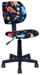 ΠΑΙΔΙΚΗ ΚΑΡΕΚΛΑ ΓΡΑΦΕΙΟΥ Fylliana FL5256 ΜΠΛΕ ΜΕ ΣΧΕΔΙΟ ΔΕΙΝΟΣΑΥΡΟΣ 39x47x92εκ 093-225-149