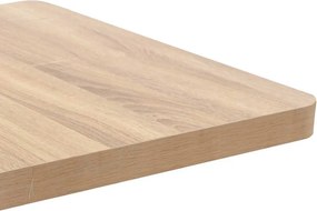 vidaXL Τραπέζι Bistro Ανοιχτό Καφέ 60 x 60 εκ. από MDF
