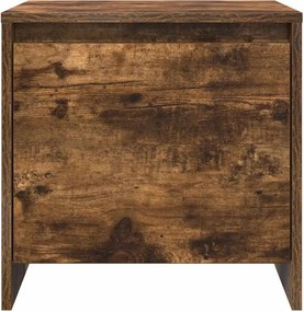 vidaXL Κομοδίνα 2 Τεμ. Καπ. Δρυς 45x34x44,5 εκ. από Επεξεργασμένο Ξύλο