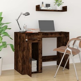 vidaXL Γραφείο Καπνιστή Δρυς 100x49x75 εκ. από Επεξεργασμένο Ξύλο