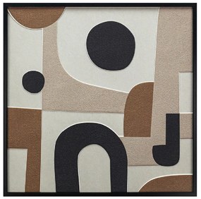 Πίνακας Με Κορνίζα (60x60) Espiel Πολύχρωμο FAL307