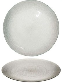 Πιάτο Ρηχό 07.154934B Φ27cm Grey Glass