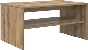 vidaXL Τραπεζάκι σαλονιού Artisan Oak 80 x 50 x 40 cm