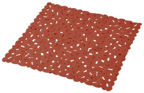 Αντιολισθητικό Πατάκι Ντουζιέρας (52x52) L-C Vitamine Peva Terracotta 1801671