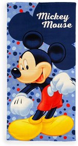 Πετσέτα Θαλάσσης Παιδική Microfiber 70x140εκ. Mickey 16 Blue Disney DimCol