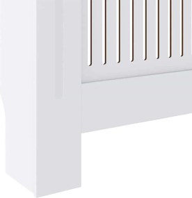 vidaXL Καπάκι Καλοριφέρ 2 pcs Λευκό 205 x 20,5 x 81,5 εκ.