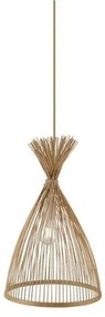 Κρεμαστό Φωτιστικό Οροφής E27 Bamboo SERIFOS TF661P30BO ACA-TF661P30BO-Καφέ TF661P30BO