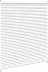 Πλισέ ρόλερ σκίασης 110x150cm Λευκό