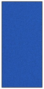 vidaXL Πατάκι πόρτας Πλενόμενο Μπλε 120x250 εκ