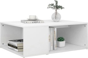 vidaXL Τραπεζάκι Σαλονιού Λευκό 90 x 67 x 33 εκ. Επεξεργασμένο Ξύλο
