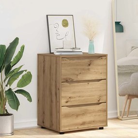 vidaXL Ντουλάπι αποθήκευσης Artisan Oak 60 x 48 x 81 εκ