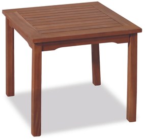 Ξύλινο Βοηθητικό Τραπεζάκι Coffee Table 50 x 50 x 45(Η) cm ,Acacia Wood