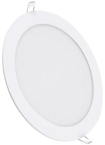 JUST LED LED Slim Panel 18watt Στρογγυλό 3CCT D:22cm  (222001810)