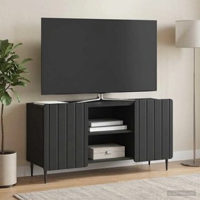 VidaXL Ντουλάπι TV 102 x 34,5 x 52 εκ Μαύρο Επεξεργασμένο Ξύλο