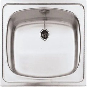 Teka E 60 1C Inox  Ένθετος λείος νεροχύτης