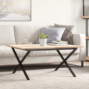vidaXL Πόδια Τραπεζιού Σαλονιού σε Σχήμα «Χ» 70x60x43 εκ. Ατσάλι