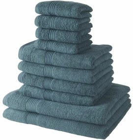 Σετ πετσέτες TODAY 10 Τεμάχια Τυρκουάζ