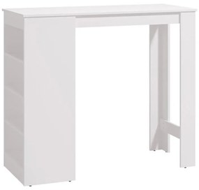 Bar Table Valence White 120x50x105 cm