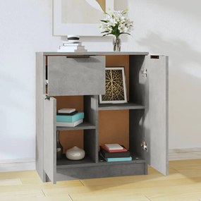 vidaXL Ντουλάπι Γκρι Σκυροδέματος 60x30x70 εκ. από Επεξεργασμένο Ξύλο