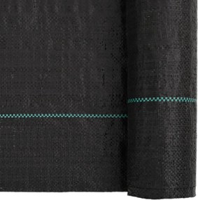 vidaXL Μεμβράνη Εδαφοκάλυψης Μαύρη 2x150 μ. από Πολυπροπυλένιο