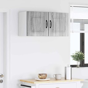 vidaXL Πάνελ πλυντηρίου πιάτων Kalmar 2 pcs Γκρίζο Σονομα