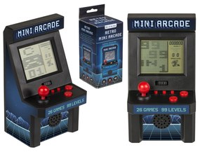 Παιχνίδι Mini Arcade Retro Με 26 Παιχνίδια Μπαταρίας Πλαστικό 12.7x7cm