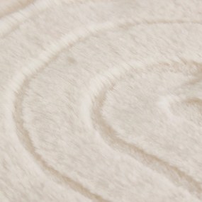 Κουβέρτα Γούνινη Ημίδιπλη (180x230) A-S Arka Ivory 212413
