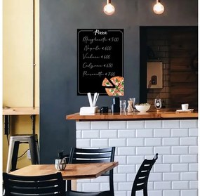 Μαυροπίνακας Αυτοκόλλητος Pizza L 72005 Ango-72005-Μαύρο 72005