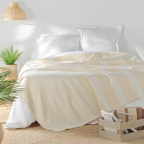 Κουβερτόριο Υπέρδιπλο (220x240) L-C Adele Natural 1645003