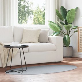 vidaXL Χαλί "HUARTE" Γκρι 80x150 εκ. Ωοειδές