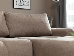 Γωνιακός καναπές Mitto-Gkri Skouro-Αριστερή