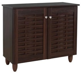 Shoe Cabinet Wooden  Wenge 76.8x33.6x67.5