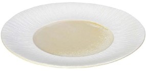 Πιάτο Ρηχό Zen SOR102K4 28,5x3cm Sun Yellow-White Espiel Porcelain