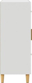 vidaXL Ντουλάπι Λευκό 69,5 x 34 x 90 εκ. από Επεξεργασμένο Ξύλο