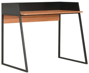vidaXL Γραφείο Μαύρο / Καφέ 90 x 60 x 88 εκ.