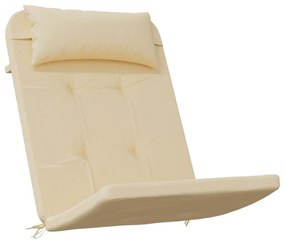 vidaXL Μαξιλάρια Καρέκλας Adirondack 2 τεμ. Μπεζ από Ύφασμα Oxford