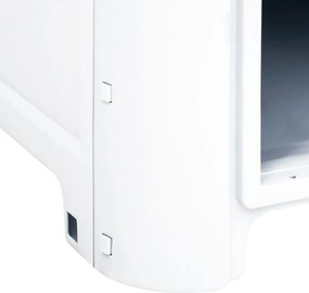vidaXL Σπιτάκι Σκύλου Μπλε 59 x 75 x 66 εκ. από Πολυπροπυλένιο
