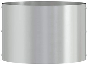vidaXL Ζαρντινιέρες κήπου 5 pcs Ασημί 30 x 30 x 20 cm
